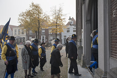 Jubilea Henny Kraayvanger (50 jaar lid) en Wim Peters (40 jaar lid)